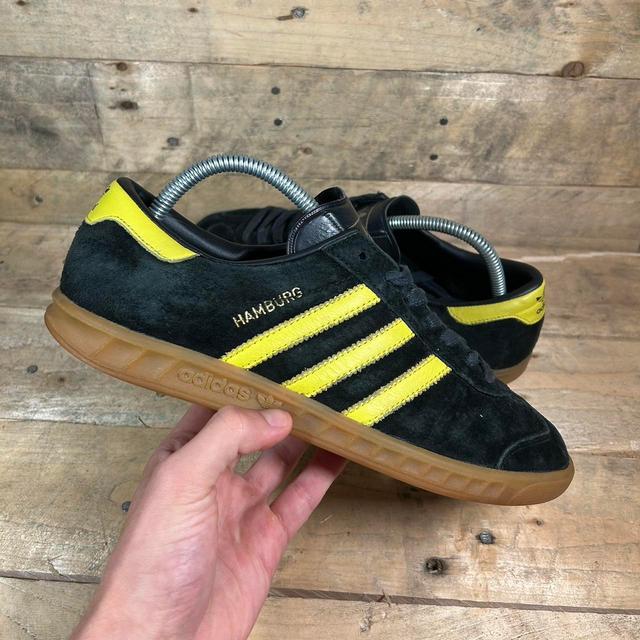 Adidas Men's Trainers - Yellow/Black - UK 6 on Productcaster.