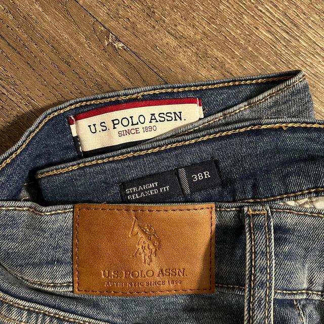 U.S. Polo Assn. Men's Straight leg Jeans - Blue/Navy - L on Productcaster.