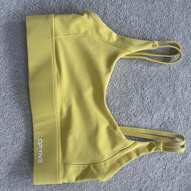 DFyne Women's Top - Yellow - 6 on Productcaster.