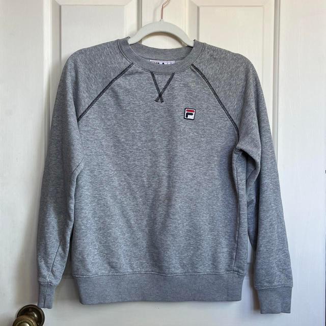 Fila Women's Sweatshirt - Grey - XS on Productcaster.