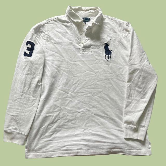 Polo Ralph Lauren Men's Polo shirt - White - L on Productcaster.