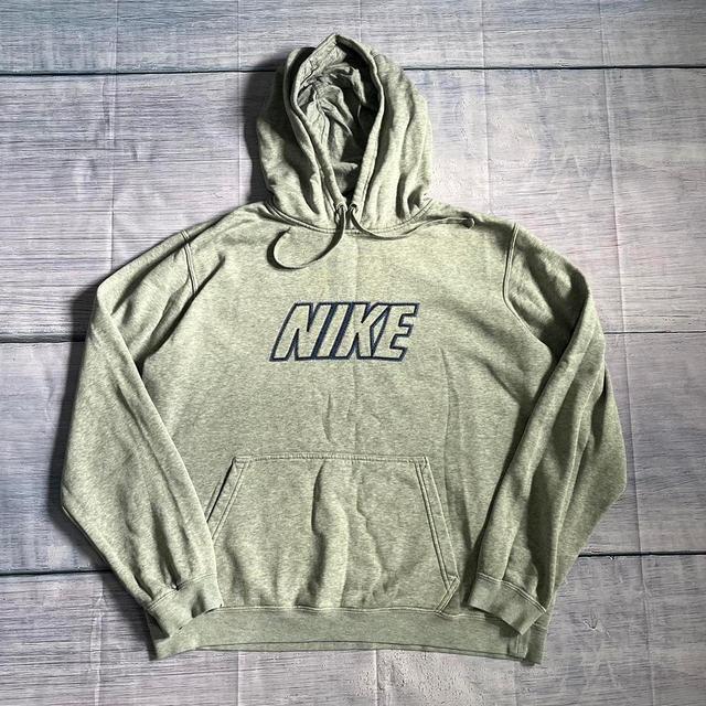 Nike Men's Hoodie - Grey - L on Productcaster.