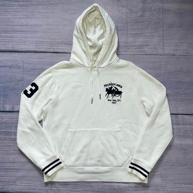 Polo Ralph Lauren Men's Hoodie - White - M on Productcaster.