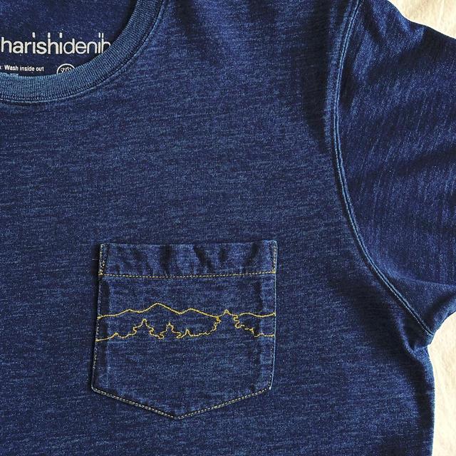 Maharishi Men's T-shirt - Navy/Blue - M on Productcaster.