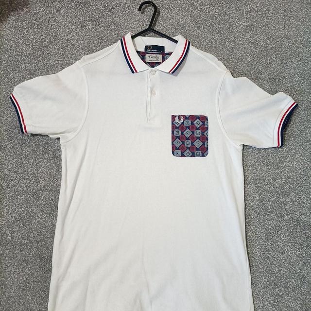 Fred Perry Men's Polo shirt - White - M on Productcaster.