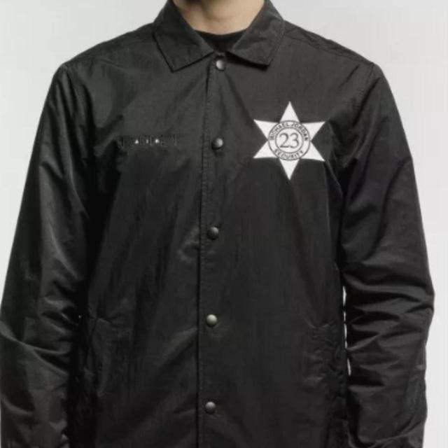 Jordan Men's Bomber Jacket - Black/White - S on Productcaster.