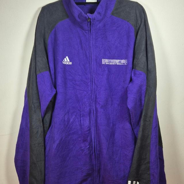 Adidas Men's Jumper - Purple - L on Productcaster.