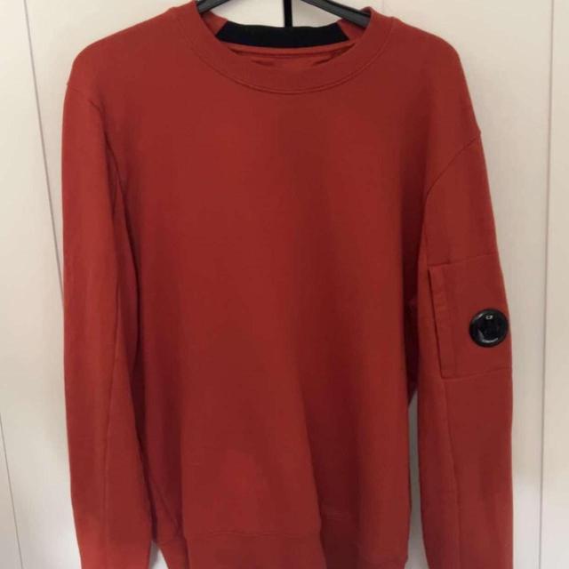 CP Company Men's Sweatshirt - Orange - M on Productcaster.