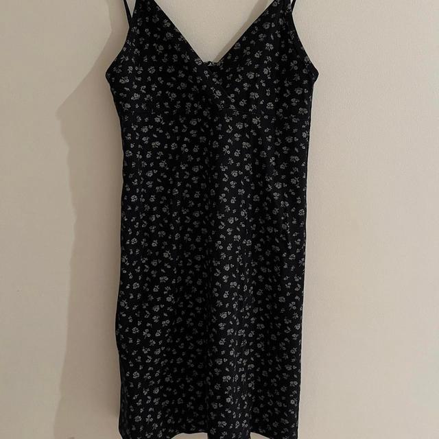 Brandy Melville Women's Dress - Black/White - One size on Productcaster.