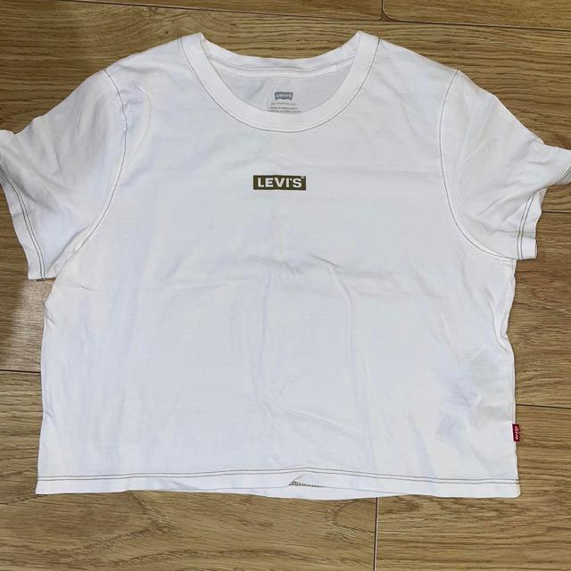 Levi's Women's Crop top - White - S on Productcaster.