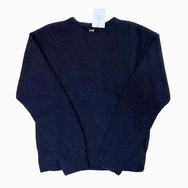 UNIQLO Men's Jumper - Blue - XXS on Productcaster.