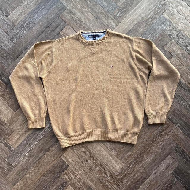 Tommy Hilfiger Men's Jumper - Brown - L on Productcaster.