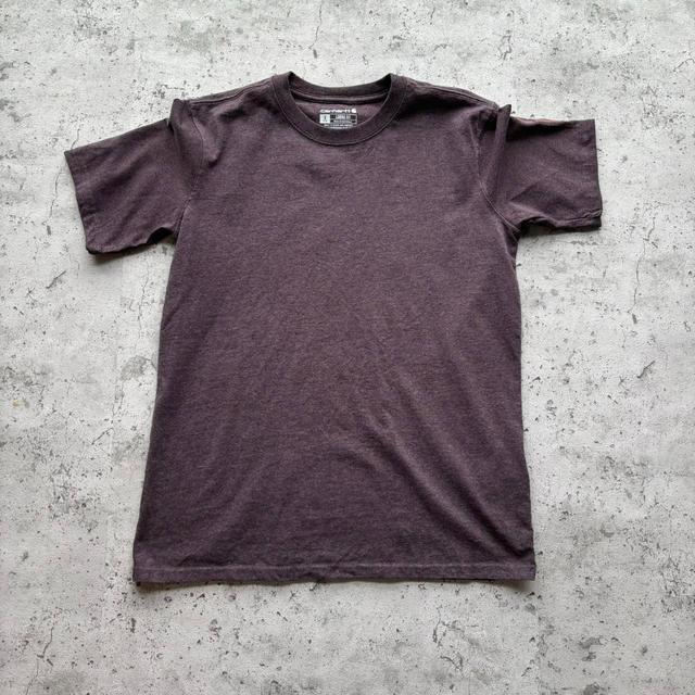 Carhartt Women's T-shirt - Brown/Burgundy - S on Productcaster.