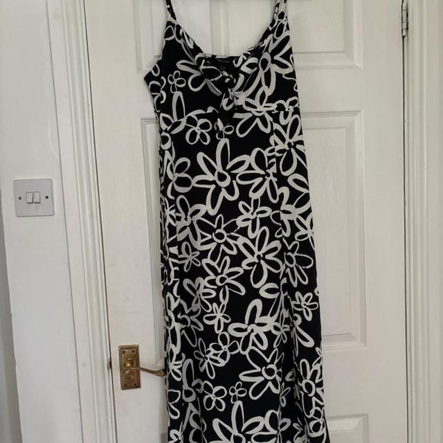 New Look Women's Dress - Black/Multi - 12 on Productcaster.