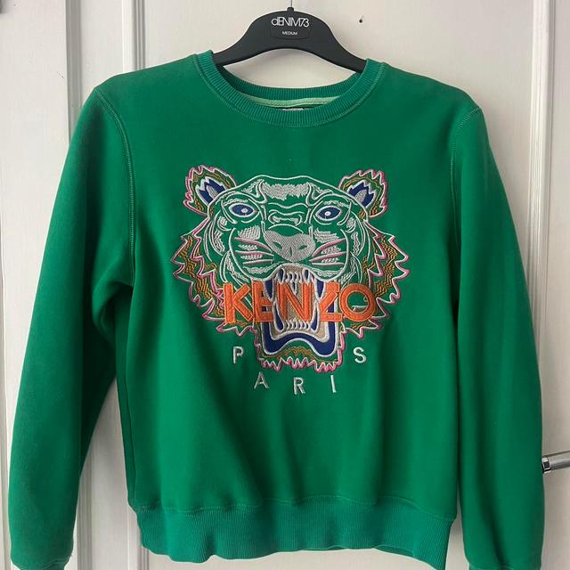 Kenzo Women's Jumper - Green - L on Productcaster.