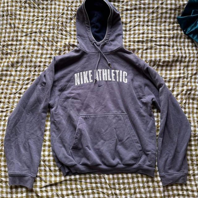 Nike Women's Hoodie - Grey/Brown - S on Productcaster.