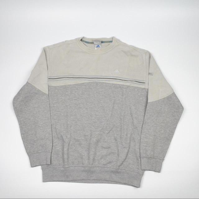 Adidas Men's Sweatshirt - Cream - M on Productcaster.