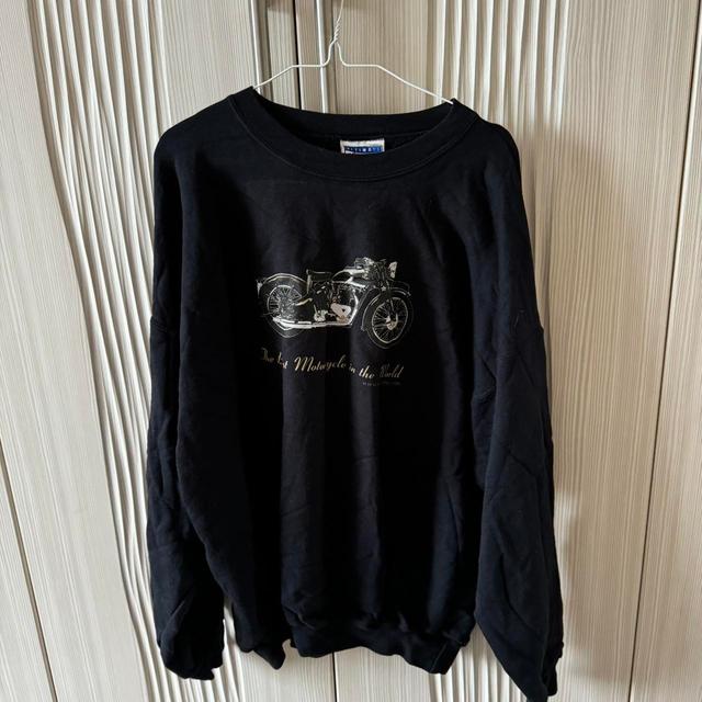 Men's Sweatshirt - Black - XL on Productcaster.