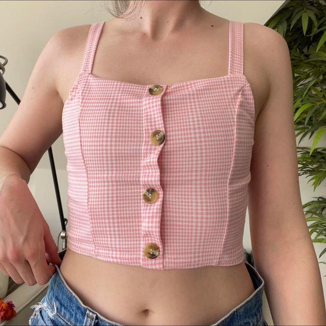 New Look Women's Crop top - Pink - 8 on Productcaster.