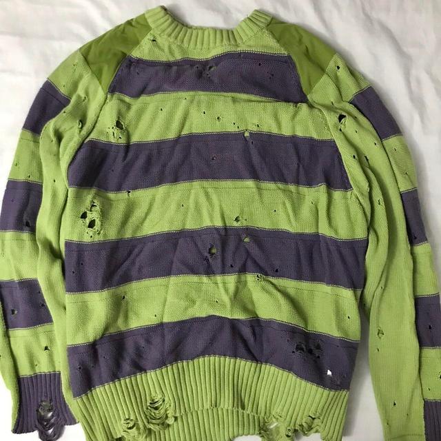 Designer Men's Jumper - Multi/Green - XL on Productcaster.