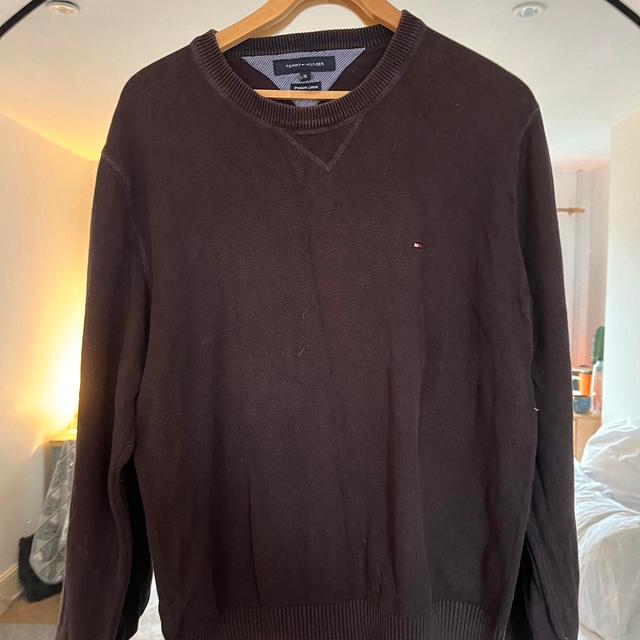 Tommy Hilfiger Men's Jumper - Brown - XL on Productcaster.