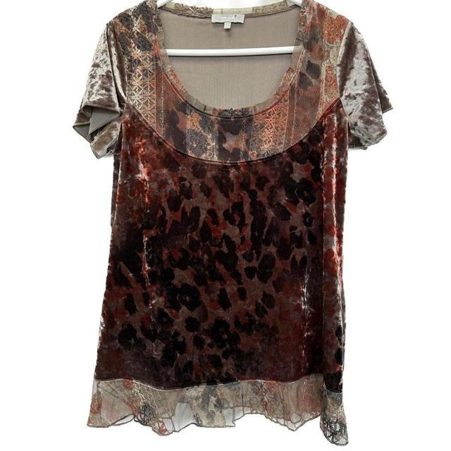 Marks & Spencer Women's Blouse - Brown - 14 on Productcaster.