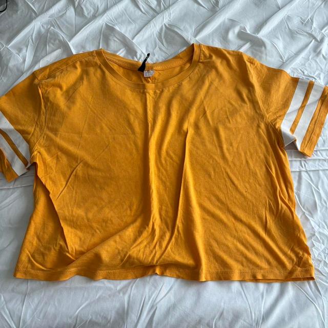 Women's Crop top - Orange/Yellow - 8 on Productcaster.