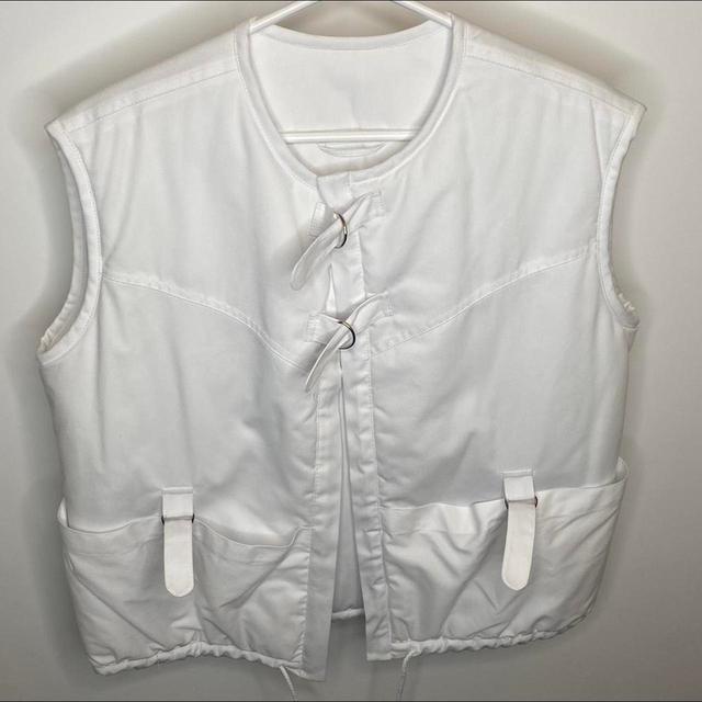 Men's Top - White - L on Productcaster.