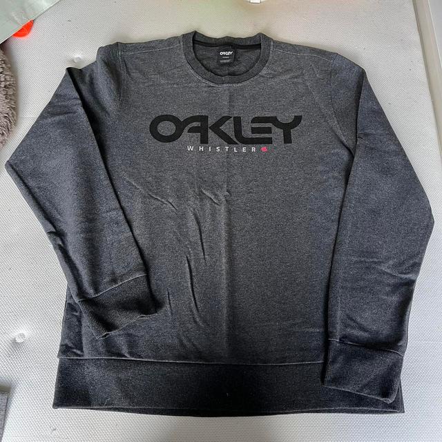 Oakley Men's Sweatshirt - Grey - XL on Productcaster.