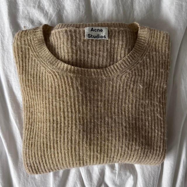 Acne Studios Women's Jumper - Tan - S on Productcaster.