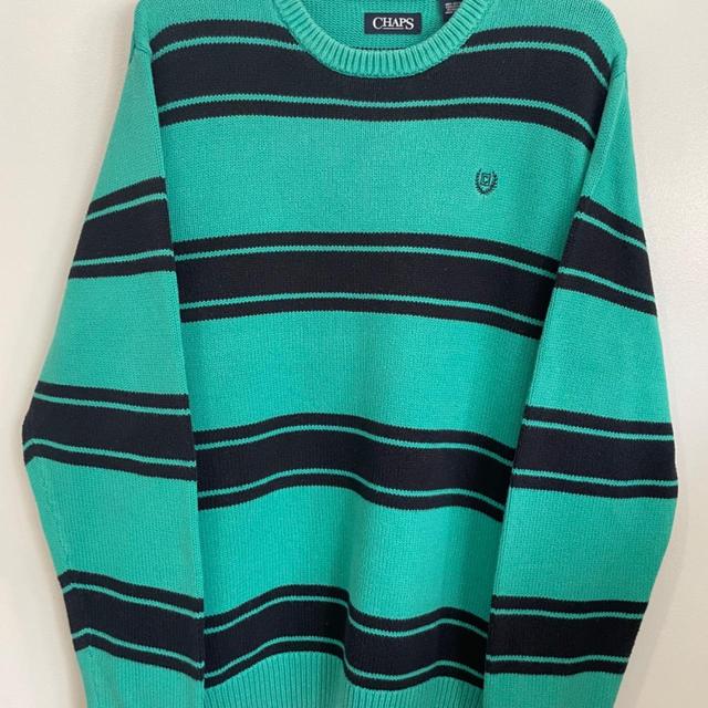 Ralph Lauren Men's Jumper - Green - L on Productcaster.