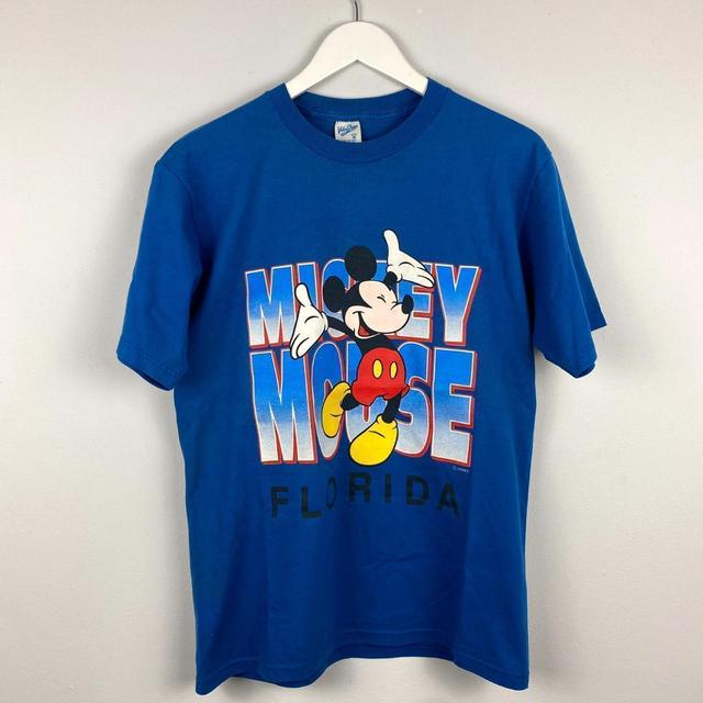 Disney Men's T-shirt - Blue - M on Productcaster.