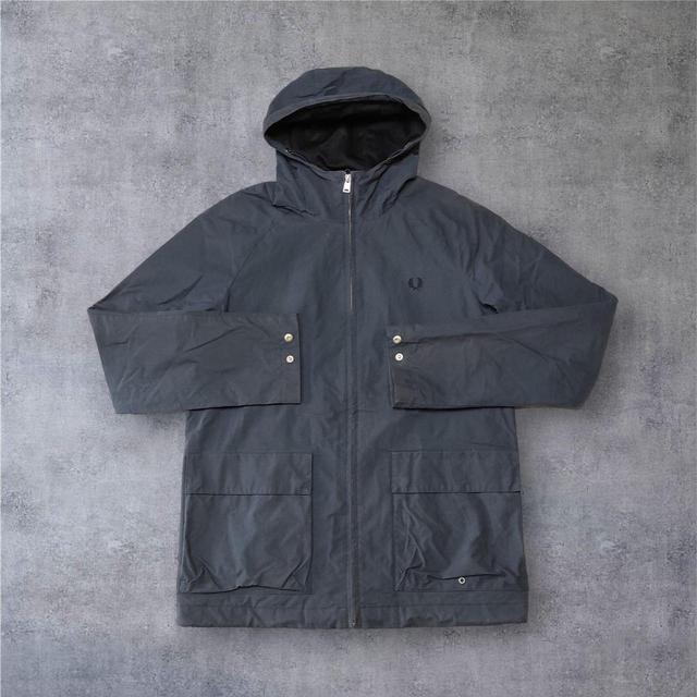 Fred Perry Men's Coat - Blue - S on Productcaster.