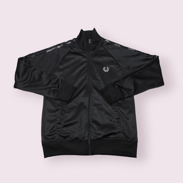 Fred Perry Men's Jacket - Black - M on Productcaster.