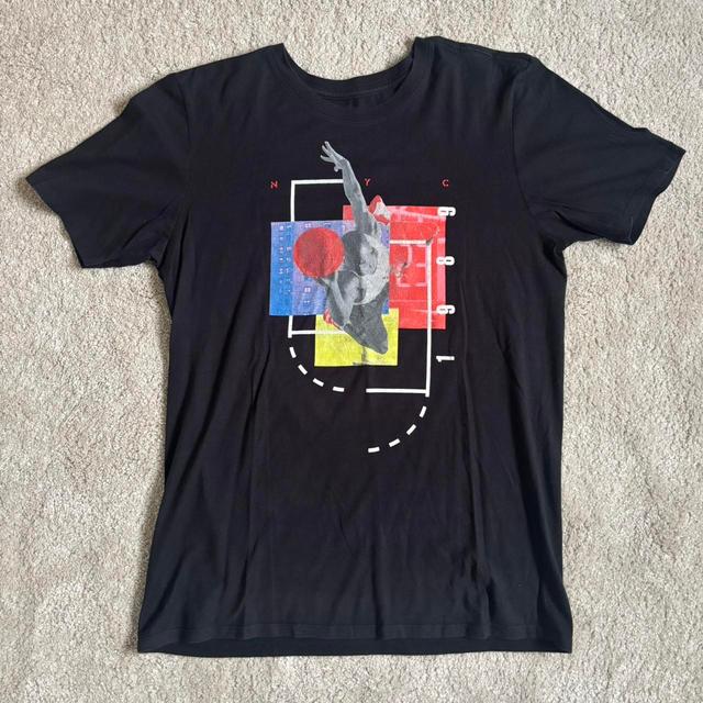 Nike Men's T-shirt - Black/Multi - M on Productcaster.