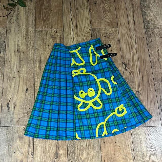 Lazy Oaf Women's Skirt - Blue/Multi - UK 8 on Productcaster.