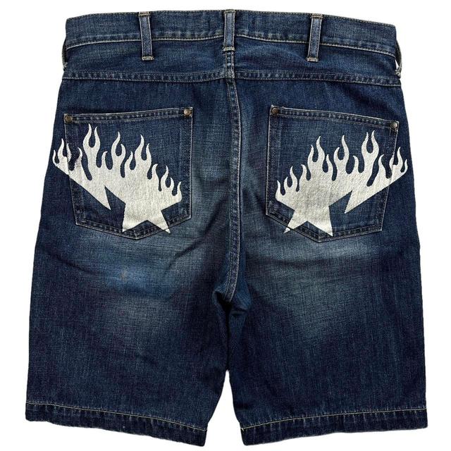 BAPE Men's Shorts - Blue - 33" on Productcaster.