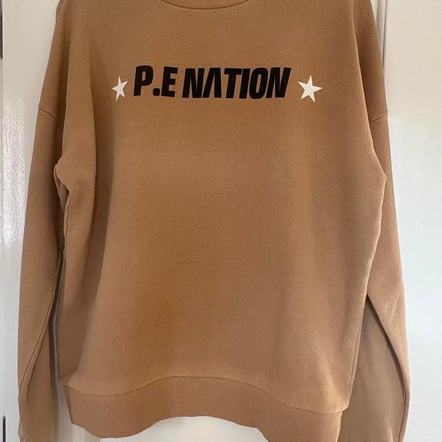 P.E Nation Women's Sweatshirt - Tan/Brown - M on Productcaster.