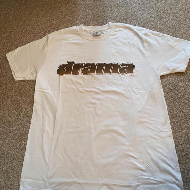 Drama Call Men's T-shirt - White - M on Productcaster.