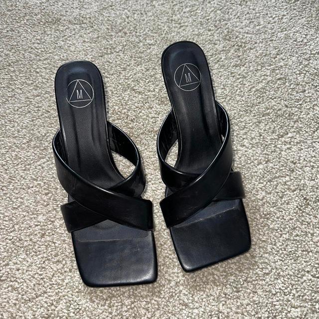 Missguided Women's Sandals - Black - UK 5.5 on Productcaster.