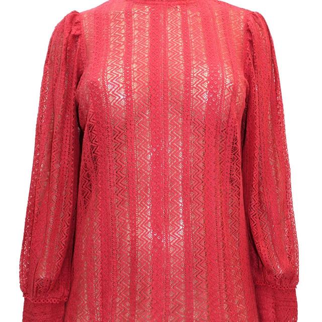 Women's Blouse - Red/Pink - 18 on Productcaster.