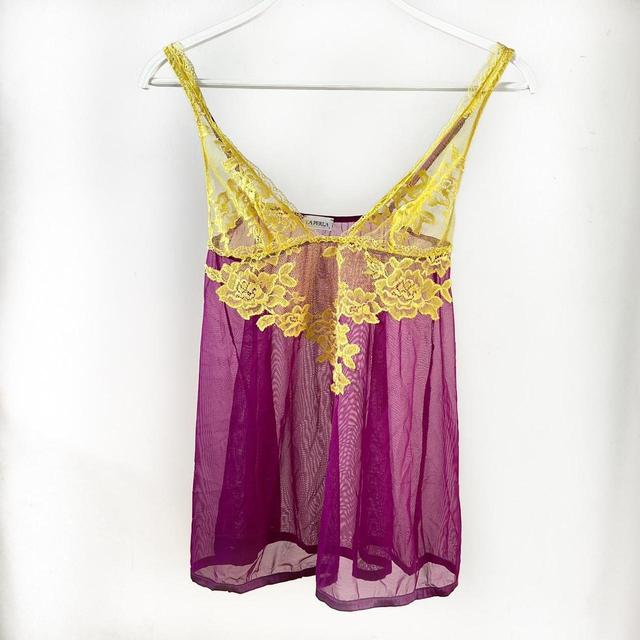 La Perla Women's Dress - Pink/Yellow - S on Productcaster.