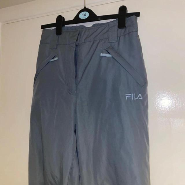 Fila Women's Trousers - Grey - M on Productcaster.