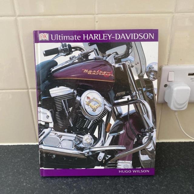 Harley Davidson Book - Purple/Black on Productcaster.