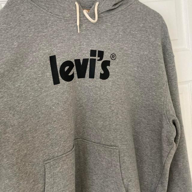 Levi's Men's Hoodie - Grey - XXL on Productcaster.