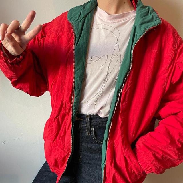 Vintage Women's Jacket - Red - M on Productcaster.