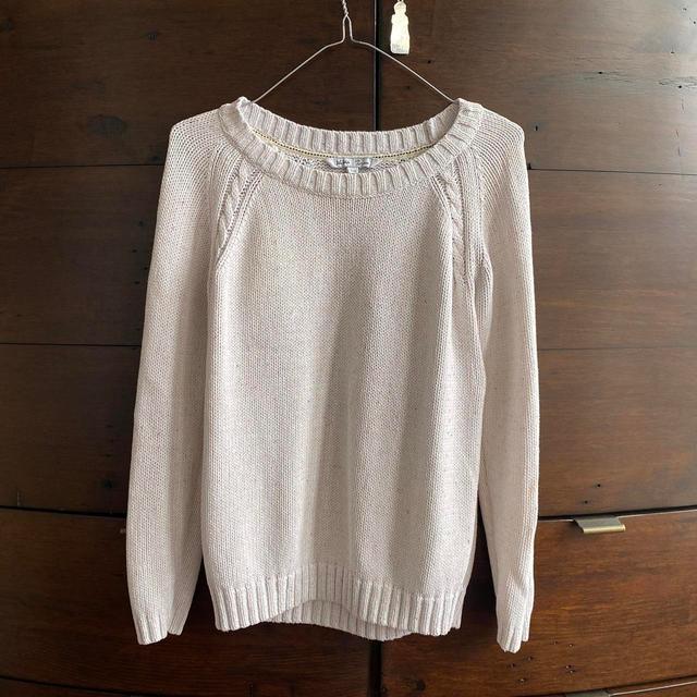 FatFace Women's Jumper - Cream/White - 10 on Productcaster.