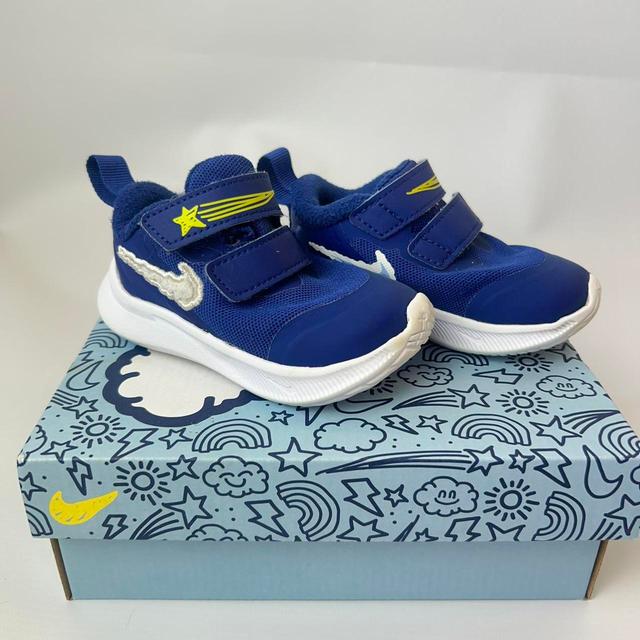 Nike Kids' Trainers - Blue - 3-3.5 on Productcaster.