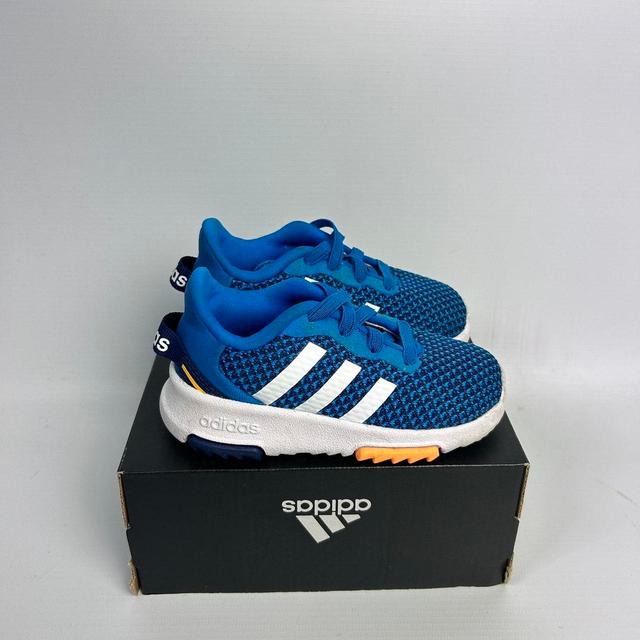 Adidas Kids' Baby shoes - Blue/White - 4 on Productcaster.