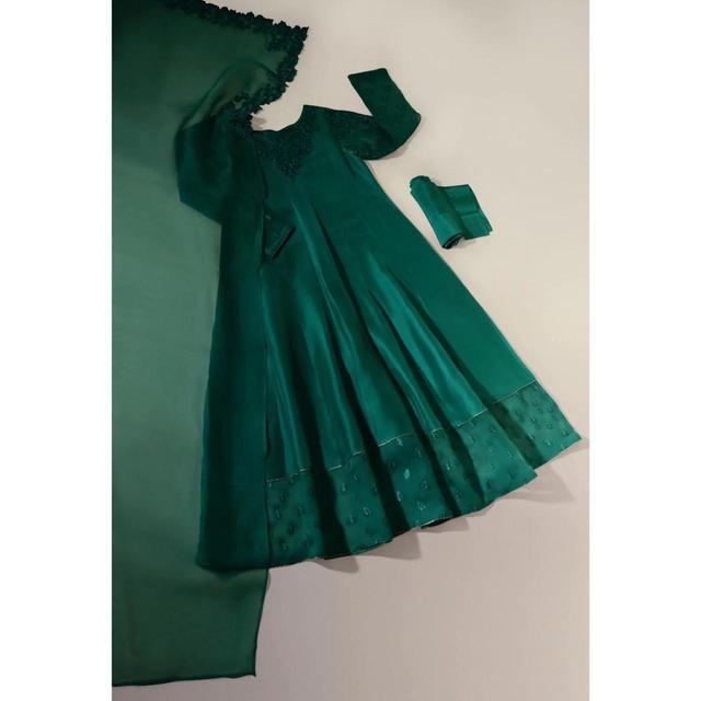 Agha Noor Women's Dress - Green - S on Productcaster.